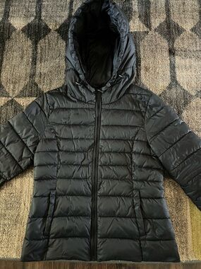 Only Tahoe puffer jacket in black